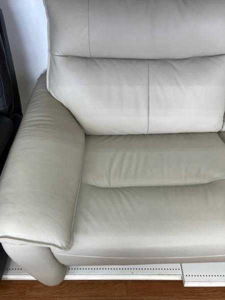 ニトリ 3人掛けソファー DL01 アイボリー SEATER｜トレファクONLINE