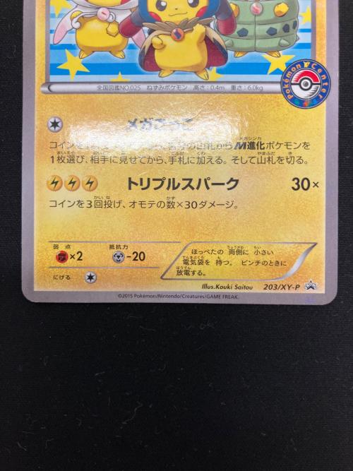 ポケモン ポンチョを着たピカチュウ ポケモンカード プロモ XYシリーズ