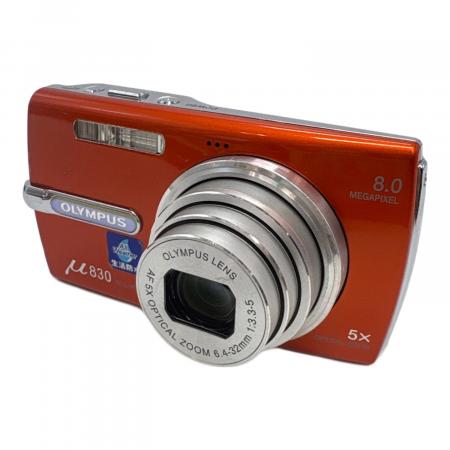 OLYMPUS (オリンパス) コンパクトデジタルカメラ μ830 パーシモン