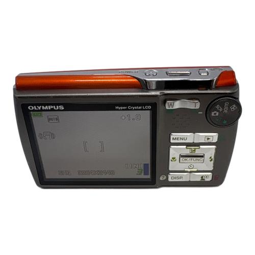 OLYMPUS (オリンパス) コンパクトデジタルカメラ μ830 パーシモンオレンジ