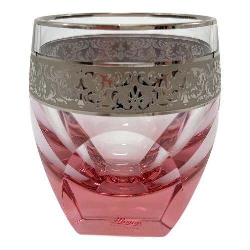 Moser (モーゼル) クリスタルロックグラス ボヘミア レッド