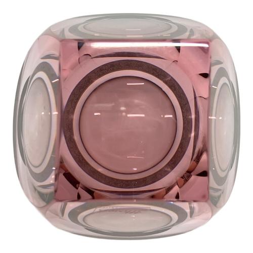 Moser (モーゼル) クリスタルロックグラス ボヘミア レッド
