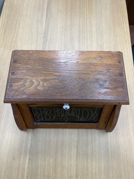 Cornwall Industries Stained Glass Bread Box ヴィンテージブレット