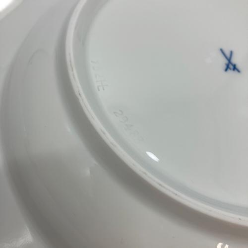 Meissen (マイセン) プレート 約23cm 波の戯れホワイト