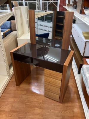 Moda en Casa (モーダエンカーサ) 1面ドレッサー ブラウン×ブラック