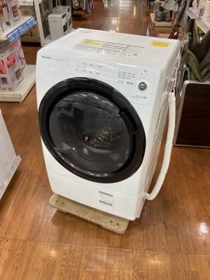SHARP (シャープ) ドラム式洗濯乾燥機 ES-S7F-WL 2021年製