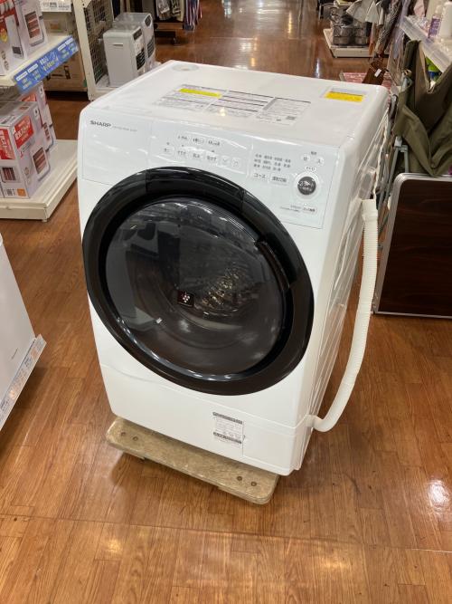 SHARP (シャープ) ドラム式洗濯乾燥機 ES-S7F-WL 2021年製