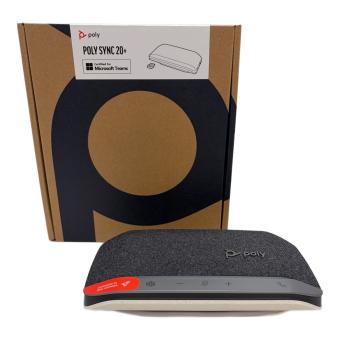 POLY (ポリー) スピーカーフォン Poly Sync 20+ Microsoft Teams Certified USB-C +C
