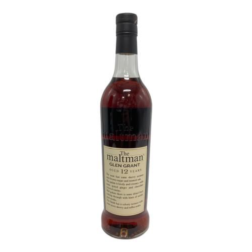 THE MALTMAN グレングラント スコッチウイスキー 12年 700ml