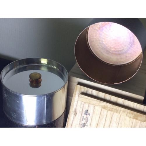 玉川堂 (ギョクセンドウ) 茶筒 玉川堂の銅製茶筒！