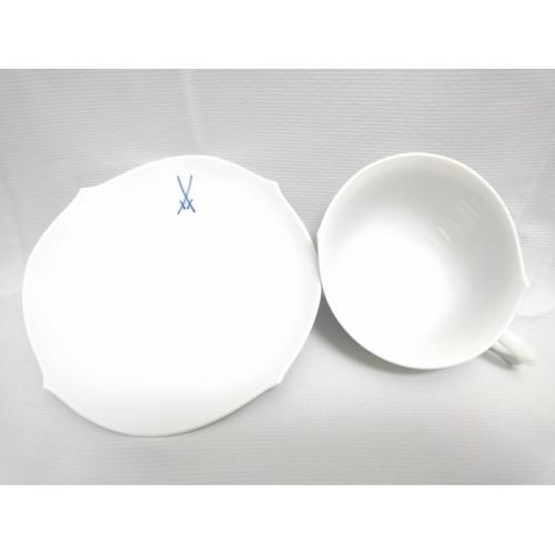 Meissen (マイセン) カップ&ソーサー 未使用品 剣マークコレクション 2Pセット