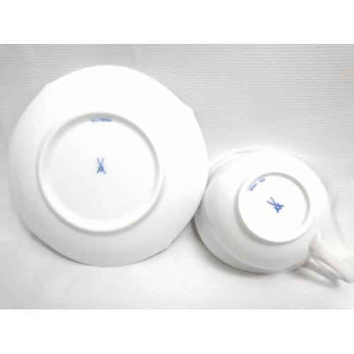Meissen (マイセン) カップ&ソーサー 未使用品 剣マークコレクション 2Pセット