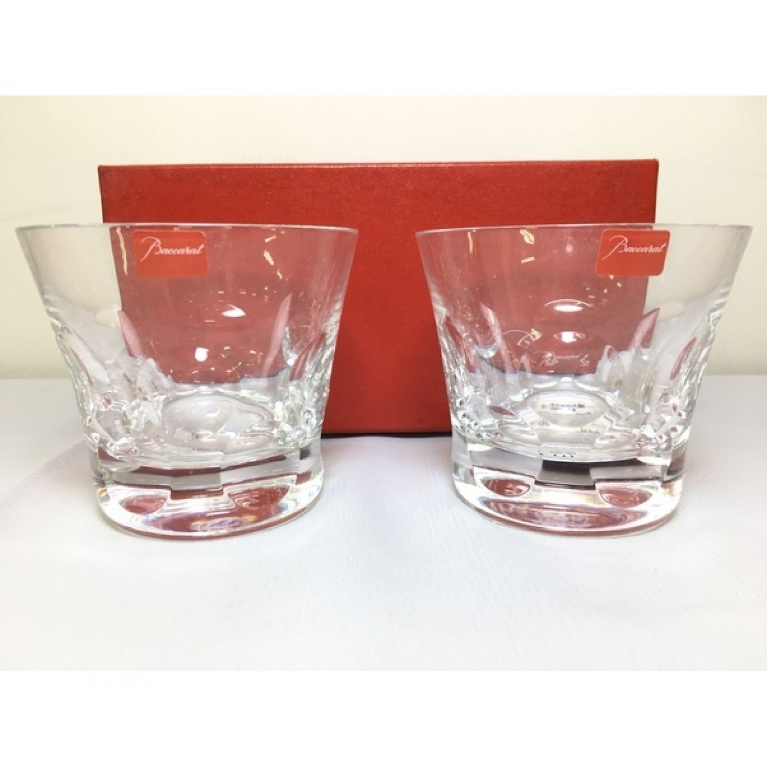 Baccarat (バカラ) ロックグラス 未使用品 ベルーガ 2Pセット ロック