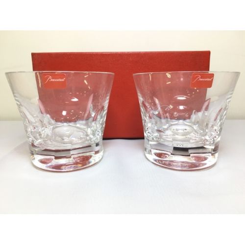 Baccarat (バカラ) ロックグラス 未使用品 ベルーガ 2Pセット ロックグラスの定番