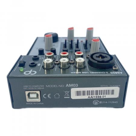 CLASSIC PRO (クラシック プロ) 3-CHANNEL USB MIXER AM03 中国製