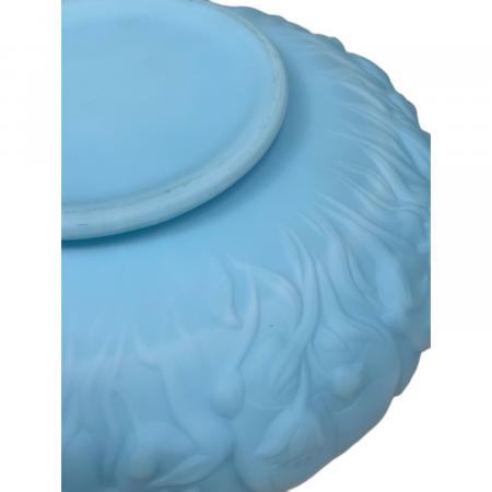 FENTON (フェントン) ガラスボウル ヴィンテージ デルファイトブルー