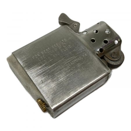 ZIPPO スターリングシルバー ストライプ 緑箱 1955-1979年