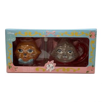 DISNEY クリーム&シュガーポット おしゃれキャット ベルリオーズ＆トゥルーズ