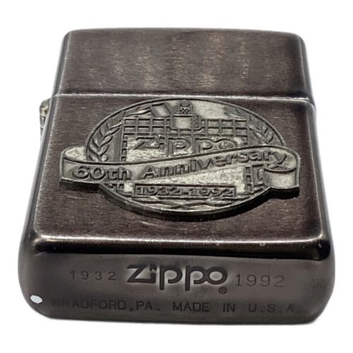 ZIPPO 60周年記念 1932-1992 メタル貼り