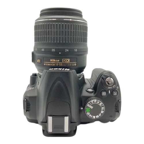 Nikon (ニコン) デジタル一眼レフカメラ D3000 18-55 VRキット 1075万画素(総画素) 2021090