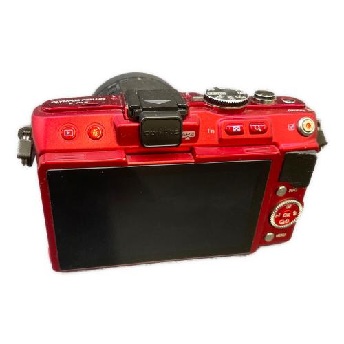 OLYMPUS ミラーレス一眼カメラ レンズ:14-42mm E-PL6 レンズセット 1605万画素 フォーサーズ LiveMOS 専用電池 SDカード対応 ISO100~1600 ８コマ/秒 1/4000～60秒 V3Y002026