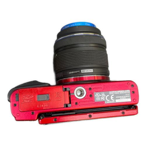 OLYMPUS ミラーレス一眼カメラ レンズ:14-42mm E-PL6 レンズセット 1605万画素 フォーサーズ LiveMOS 専用電池 SDカード対応 ISO100~1600 ８コマ/秒 1/4000～60秒 V3Y002026