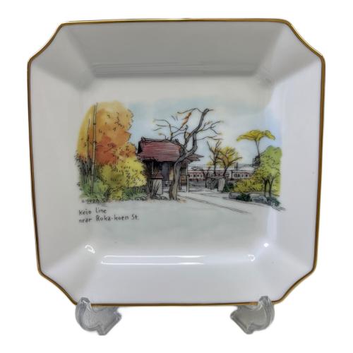 Noritake 京王電鉄50周年 記念絵皿 大プレート1P、小プレート5Pセット