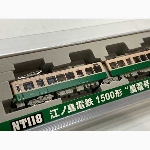 MODEMO Nゲージ 江ノ電鉄 1500形 嵐電号(M車) NT118