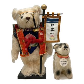 Steiff (シュタイフ) ヌイグルミ 桃太郎&犬セット Momotaro(桃太郎)