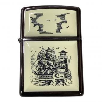 ZIPPO (ジッポ) オイルライター 帆船&灯台