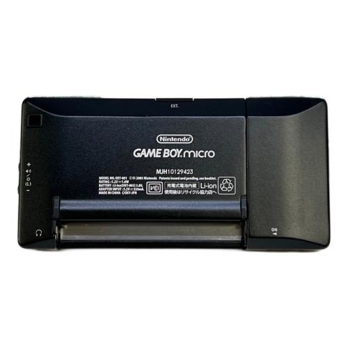 Nintendo (ニンテンドー) GAMEBOY micro ブラック