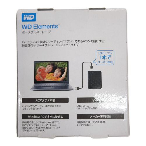 WD (ダブルディー) ポータブル型 外付けHDD WDBU6Y0040BBK-JESN