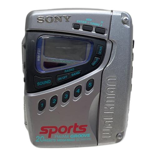 SONY (ソニー) ポータブルカセットプレーヤー ※経年のため、保証なし WM-FS1 -