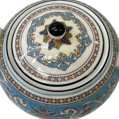 Wedgwood (ウェッジウッド) シュガーポット フロレンティーン・ターコイズ