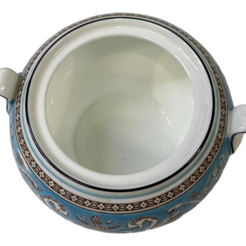 Wedgwood (ウェッジウッド) シュガーポット フロレンティーン・ターコイズ