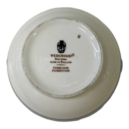 Wedgwood (ウェッジウッド) シュガーポット フロレンティーン・ターコイズ