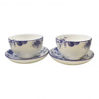 Wedgwood (ウェッジウッド) カップ&ソーサー ブループラム 2Pセット