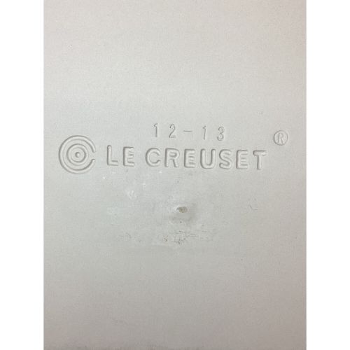 LE CREUSET (ルクルーゼ) ココット レクタンギュラー スクエア 29cm ブルー