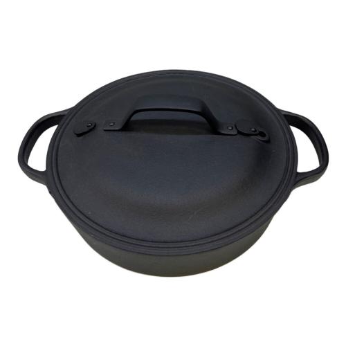 OIGEN (オイゲン) 鉄鍋 ブラック 蓋付 CT-6