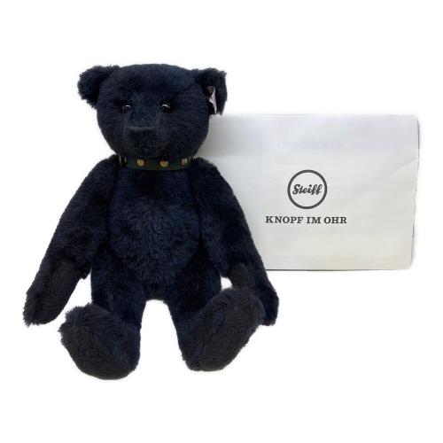 Steiff (シュタイフ) グロウラー付テディベア クラシックシルキーダークブルーテディベア