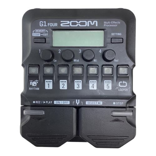 ZOOM (ズーム) マルチエフェクター 付属品無し G1 Four ＤＣ動作確認済み