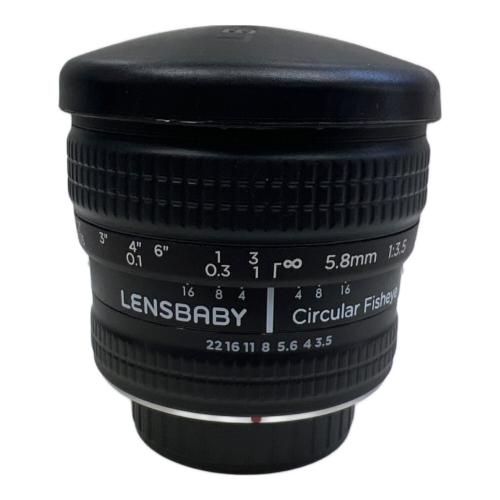 LENSBABY (レンズベビー) Circular Fisheye ペンタックス 5.8ｍｍ 3.5 -
