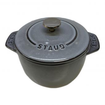 Staub (ストウブ) ココット グレー 12cm