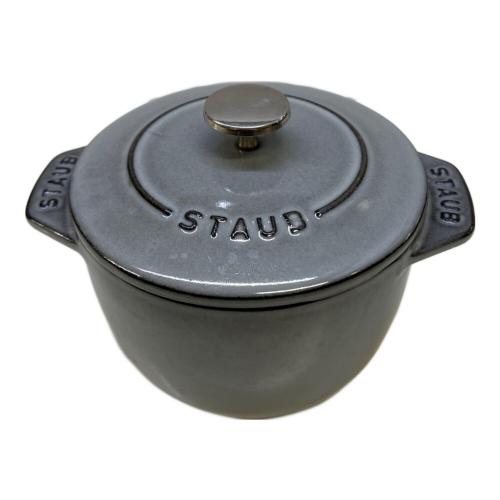 Staub (ストウブ) ココット グレー 12cm