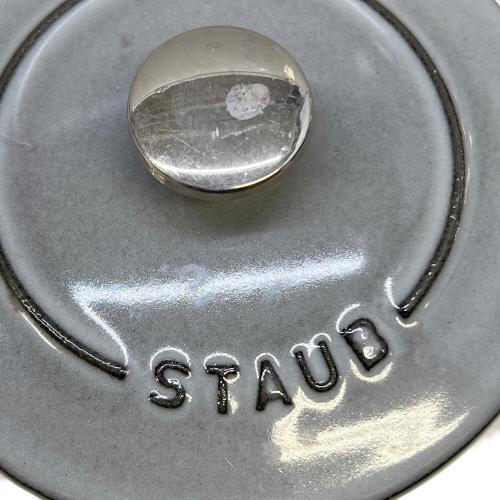 Staub (ストウブ) ココット グレー 12cm