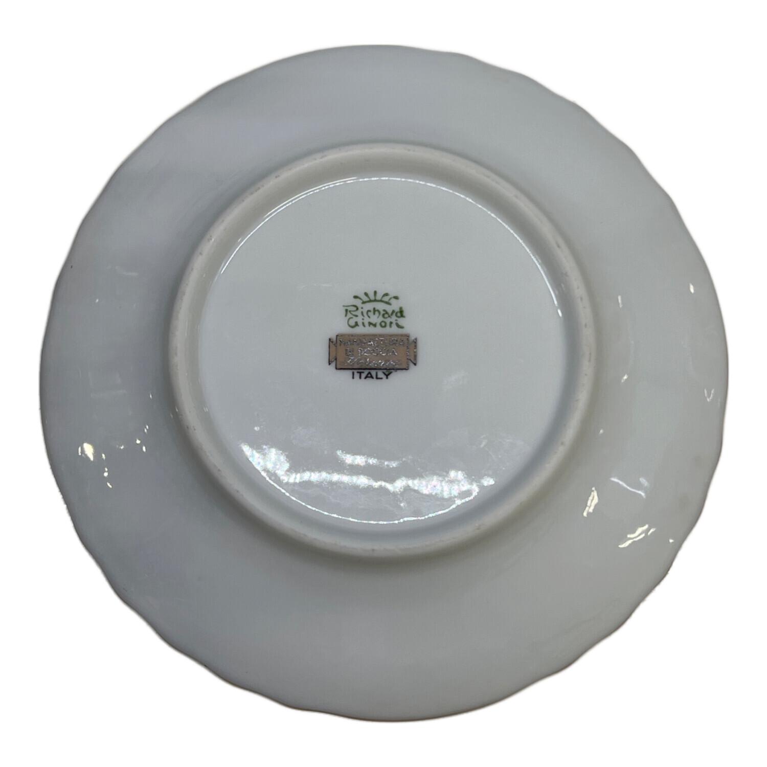 RICHARD GINORI (リチャードジノリ) デミタスカップ&ソーサー レッド