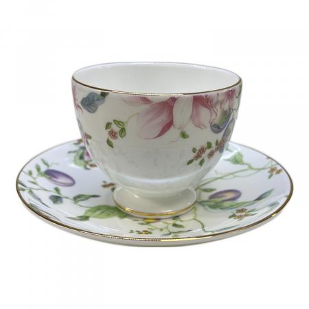 Wedgwood (ウェッジウッド) カップ&ソーサー スウィートプラム 2P
