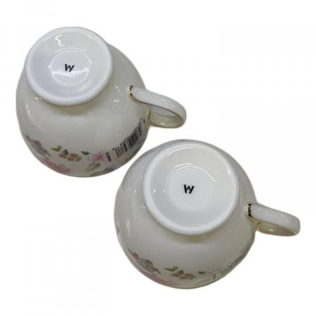 Wedgwood (ウェッジウッド) カップ&ソーサー スウィートプラム 2P