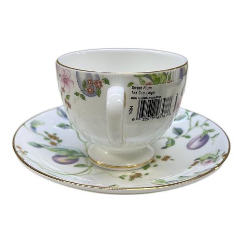 Wedgwood (ウェッジウッド) カップ&ソーサー スウィートプラム 2Pセット