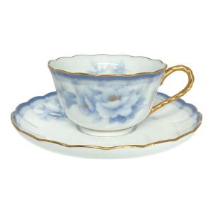 Noritake (ノリタケ) カップ&ソーサー RESONANCE BLEUE